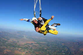 Tandem Skydive - Winelands