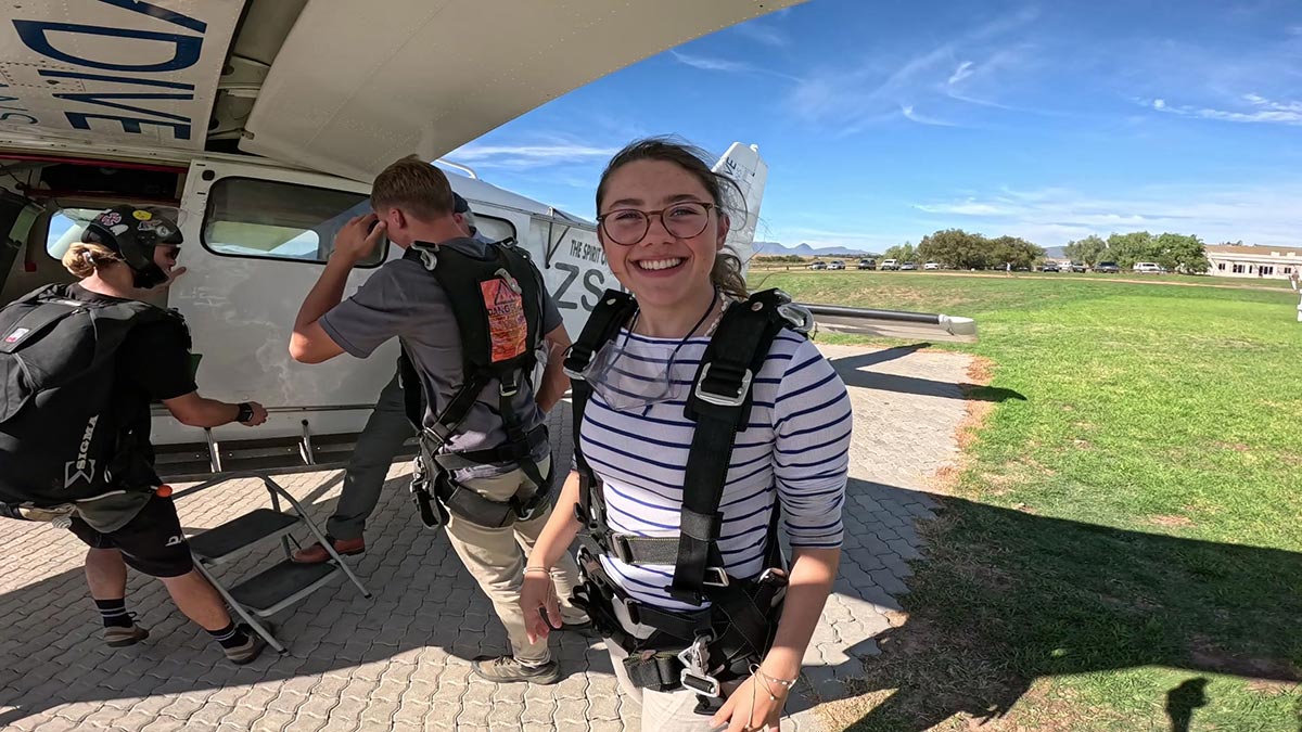 Tandem Skydive Winelands 1